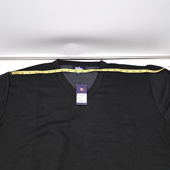 Billy London UK Black Soft Long Sleeve Ultra-soft Sweater V-Neck Size XL - Picture 5 of 9
